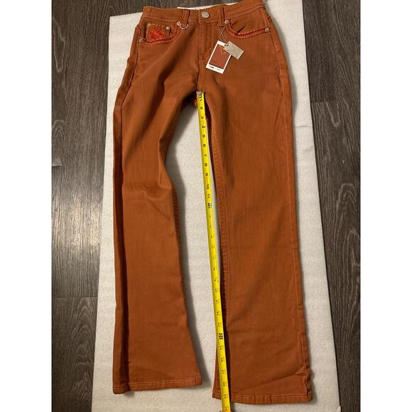 Western Blue Los Angeles Bootcut Jeans 7/30 NEW Cowgirl Festival Hippie Y2K - Picture 7 of 12